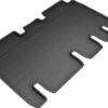3D MAXPIDER Tesla Model X 16-   Kagu Rear Floorliner Black L1TL01121509