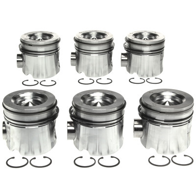 MAHLE ORIGINAL/CLEVITE Piston Set w/Rings Dodge Cummins 6pk 2243732WR