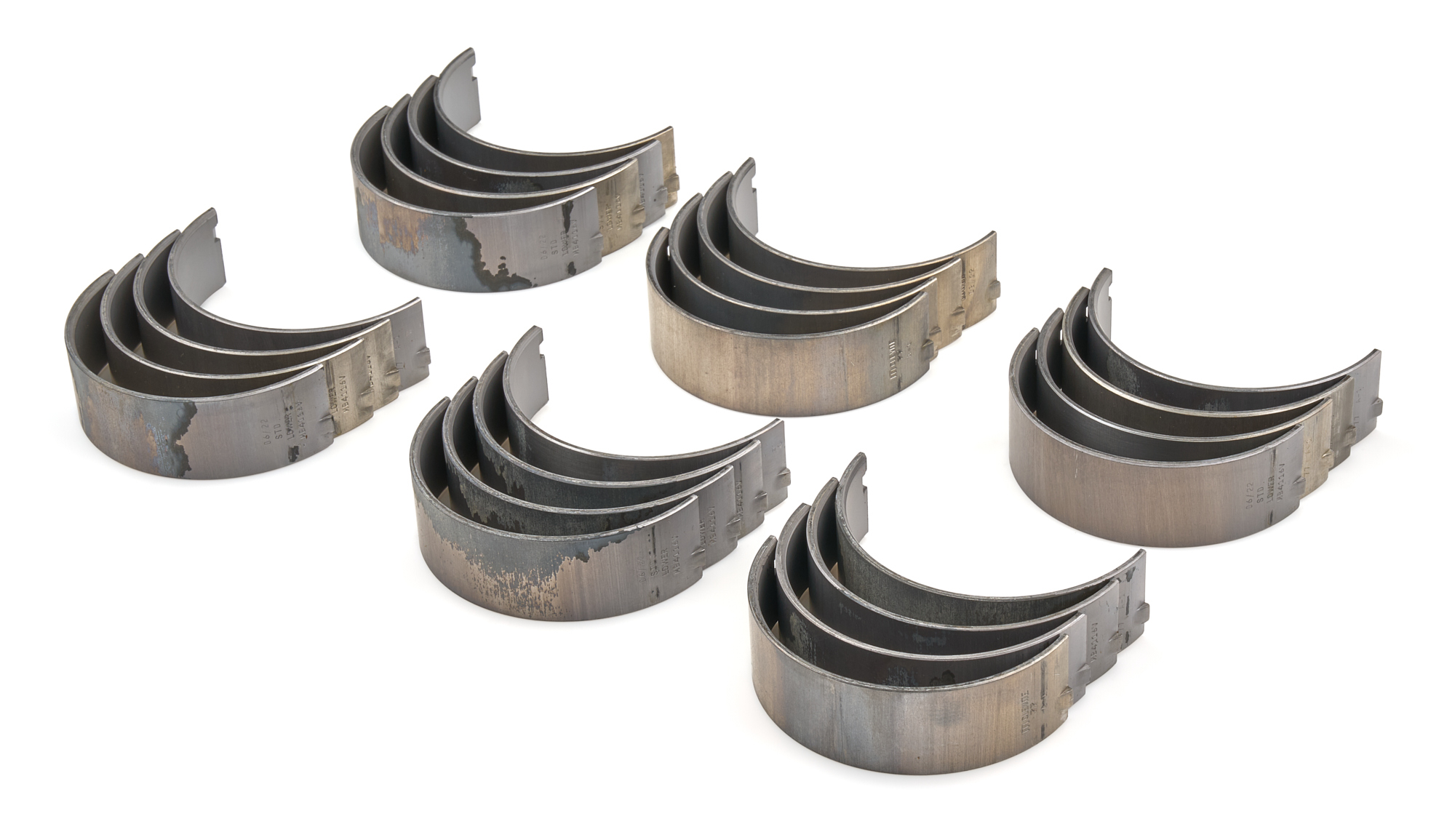 MAHLE ORIGINAL/CLEVITE Main Bearings Lower Hemi Gen-1 24pk MB4116VL24