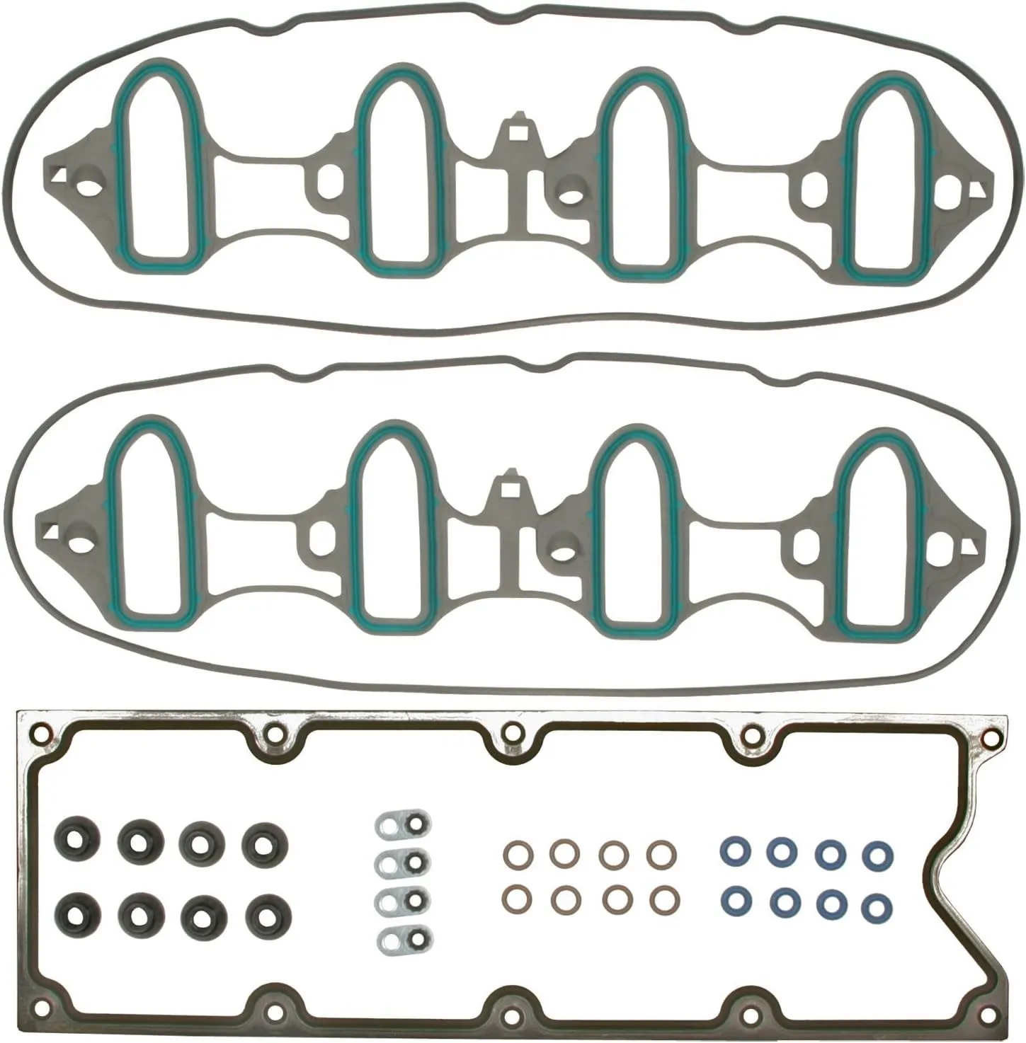 MAHLE ORIGINAL/CLEVITE Int Manifold Gasket Set 97-16 Chevy LS MIS16340