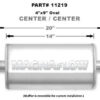 MAGNAFLOW PERF EXHAUST Stainless Muffler 3in Center In/Out 11219