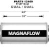 MAGNAFLOW PERF EXHAUST Stainless Steel Muffler 12469
