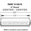 MAGNAFLOW PERF EXHAUST Stainless Steel Muffler 12619