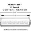 MAGNAFLOW PERF EXHAUST Stainless Steel Muffler 12867