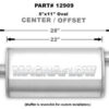 MAGNAFLOW PERF EXHAUST Stainless Steel Muffler 12909