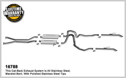MAGNAFLOW PERF EXHAUST Cat-Back Exhaust Kit 16788