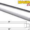 MAGNAFLOW PERF EXHAUST Glass Pack Muffler 2.25in Aluminized Large 18145