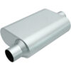 MAGNAFLOW PERF EXHAUST Rumble Aluminizd Muffler 3in Offset In/Center Out R23041
