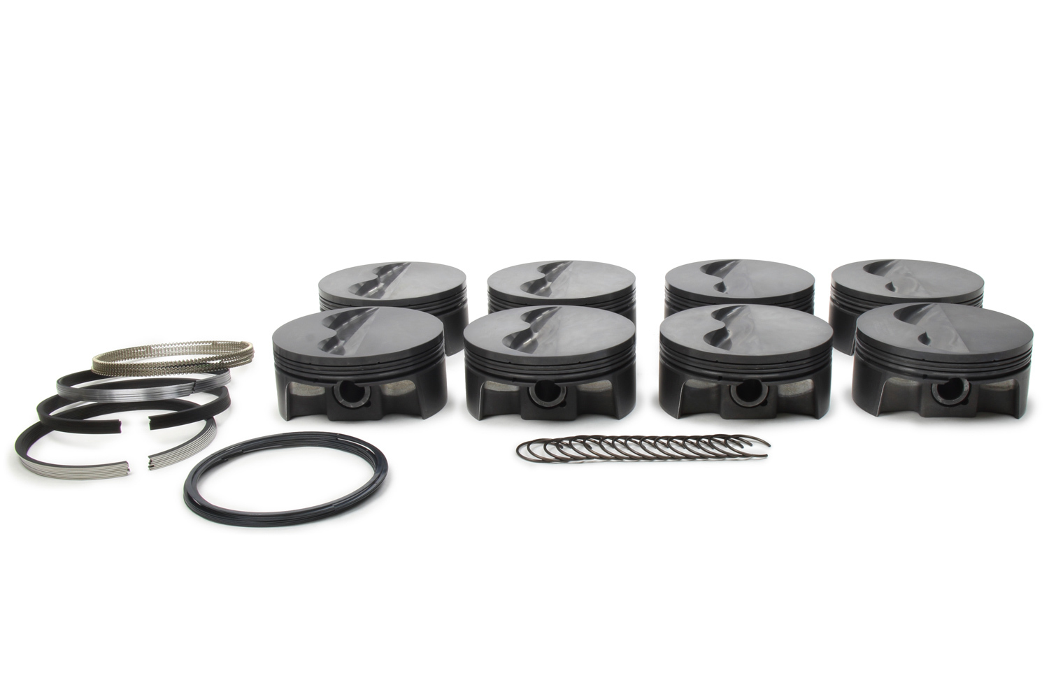 MAHLE PISTONS SBC Power-Pak Piston & Ring Set 4.125 Bore 197779125