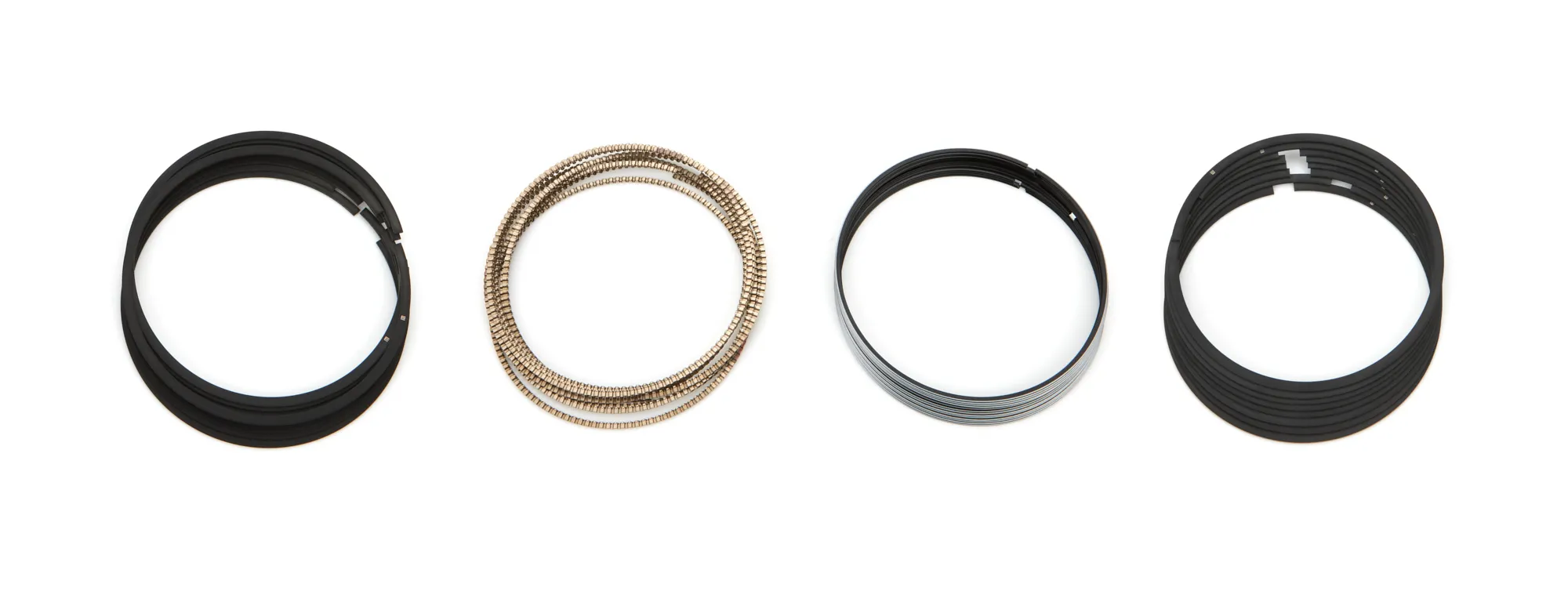 MAHLE PISTONS Piston Ring Set 3.786 Bore 8-Cylinder 3791MS-112