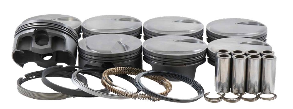 MAHLE PISTONS BBC PowerPak Dome Piston Set 4.530 Bore 928965330