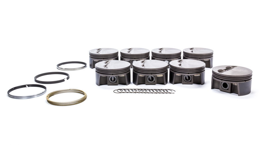 MAHLE PISTONS SBC FT PowerPak Piston Set 4.060 Bore -5.0cc 930200060