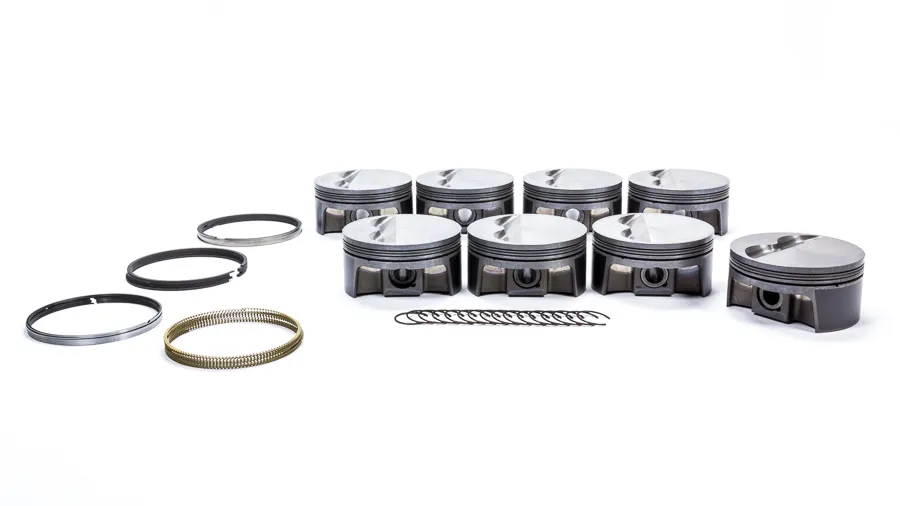 MAHLE PISTONS SBC PowerPak F/T Piston Set 4.030 Bore 930200330