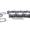MAHLE PISTONS SBC PowerPak F/T Piston Set 4.040 Bore -5cc 930200340