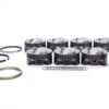 MAHLE PISTONS SBC PowerPak Domed Piston Set 4.040 Bore 930208140