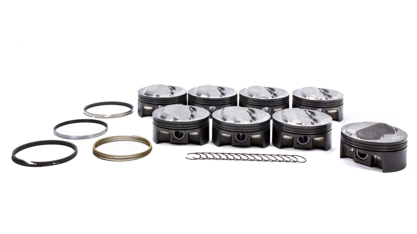 MAHLE PISTONS SBC PowerPak Domed Piston Set 4.165 Bore 930208265