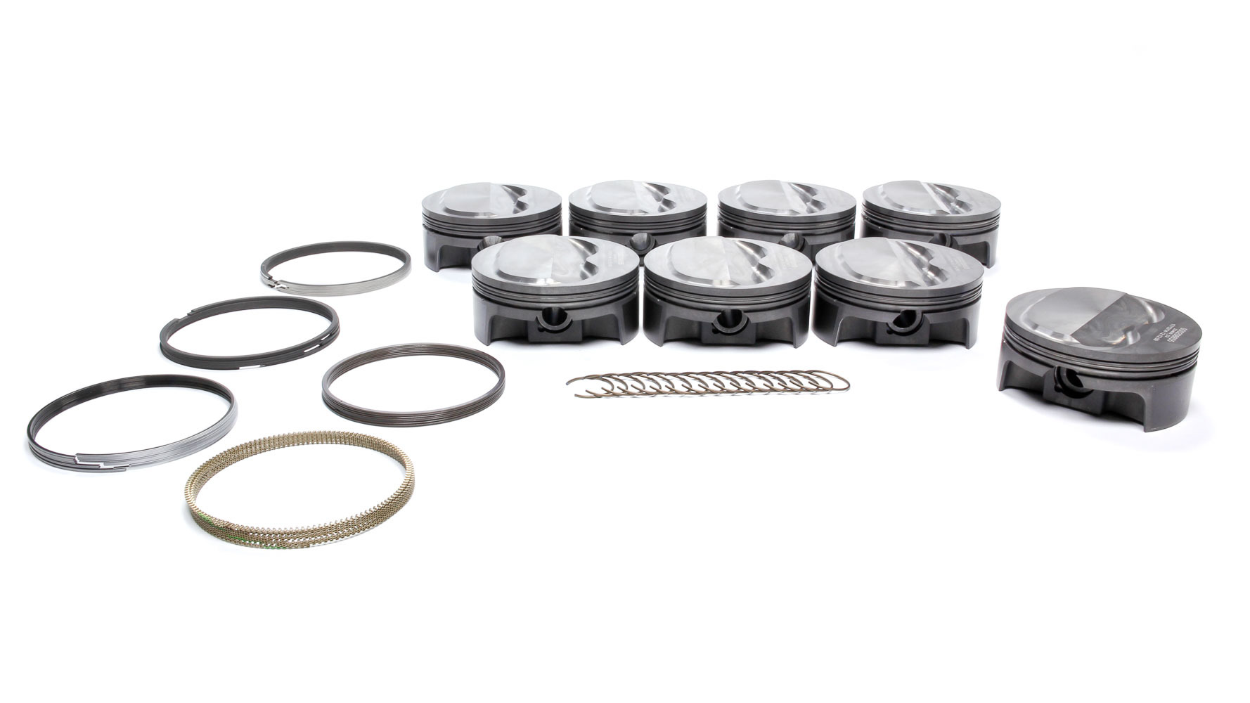 MAHLE PISTONS SBC PowerPak Domed Piston Set 4.155 Bore 930208855