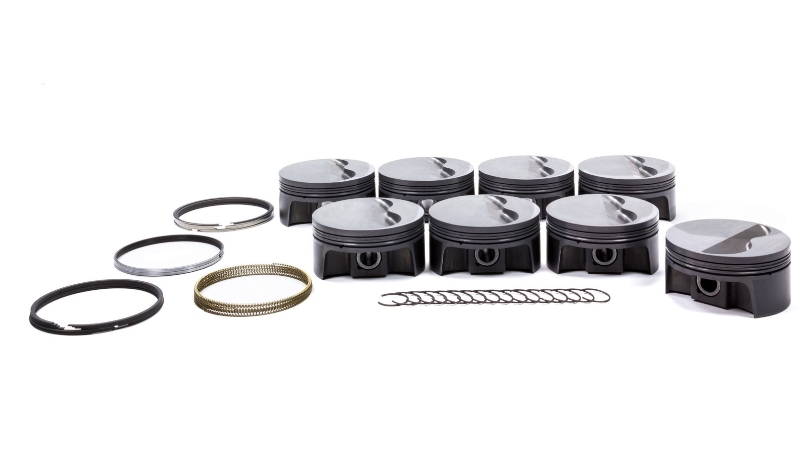 MAHLE PISTONS SBF PowerPak F/T Piston Set 4.125 Bore 930244425