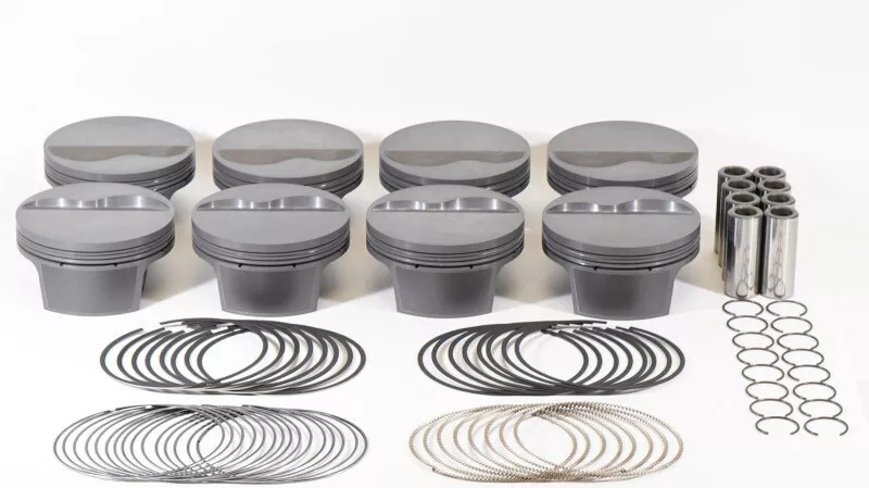 MAHLE PISTONS SBF PowerPak FT Piston Set 4.155 Bore -6.5cc 930244455