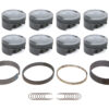MAHLE PISTONS Mopar Gen-3 Hemi Piston Set PowerPak 4.095 Bore 930279095