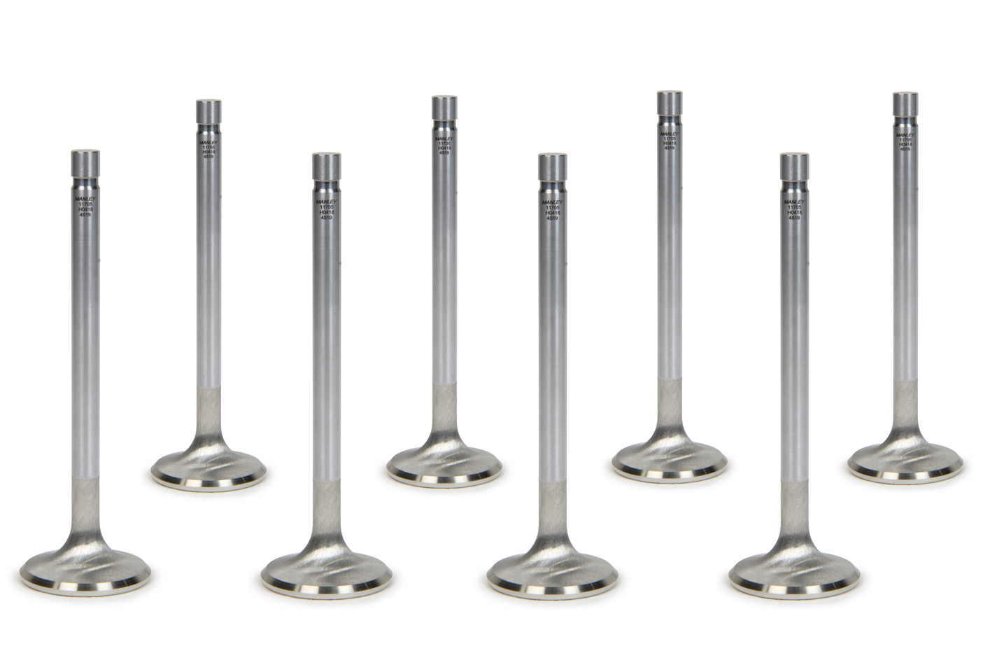MANLEY SBC E/D 1.600 Exhaust Valves 11/32 5.165 OAL 11705-8