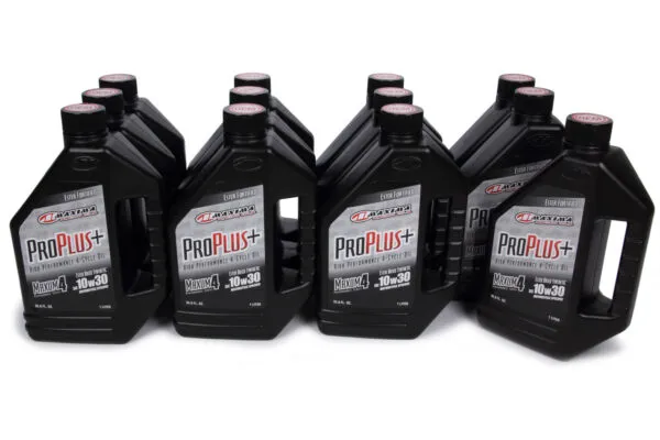 Pro Track Racing Oil MAXIMA RACING OILS Pro Plus+ 10w30 Syntheti c Case 12 x 1 Liter 30-01901