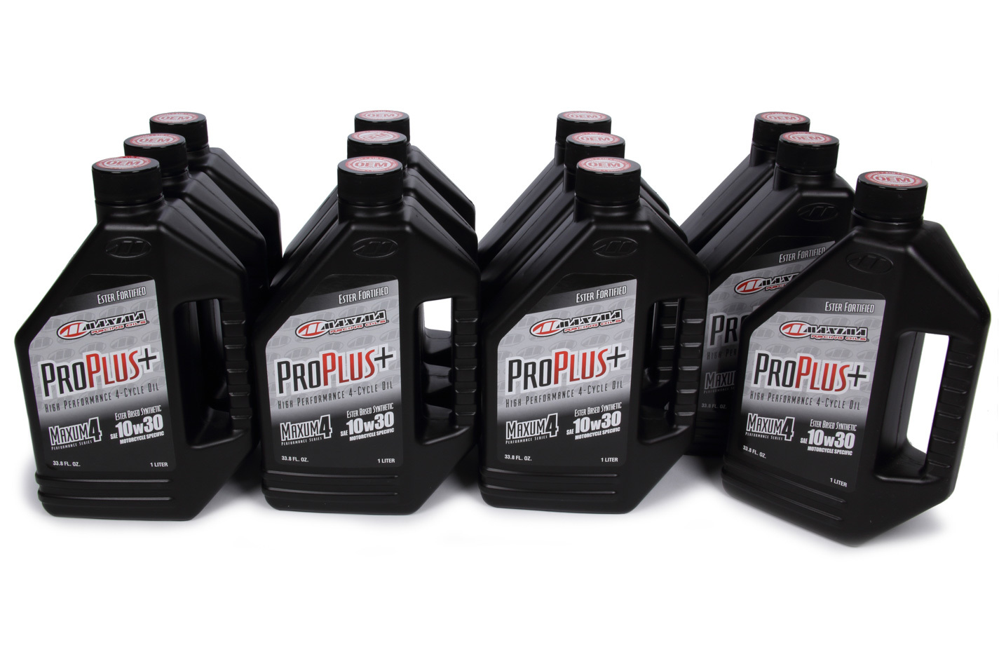 MAXIMA RACING OILS Pro Plus+ 10w30 Syntheti c Case 12 x 1 Liter 30-01901