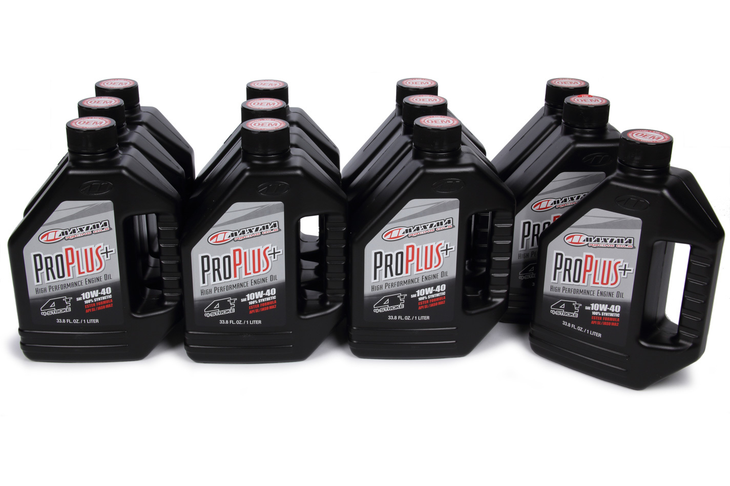 MAXIMA RACING OILS Pro Plus+ 10w40 Syntheti c Case 12 x 1 Liter 30-02901