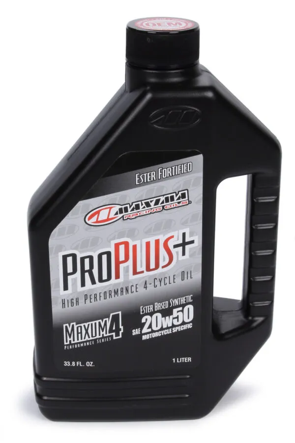 Pro Track Racing Oil MAXIMA RACING OILS Pro Plus+ 20w50 Syntheti c 1 Liter 30-03901S