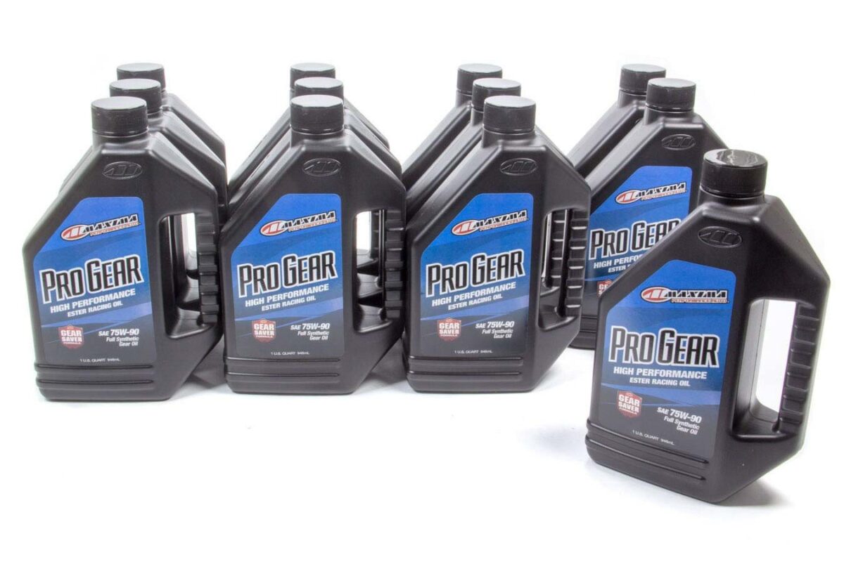 Pro Track Racing Oil MAXIMA RACING OILS 75w90 Pro Gear Oil Case 12x1 Quart 49-44901