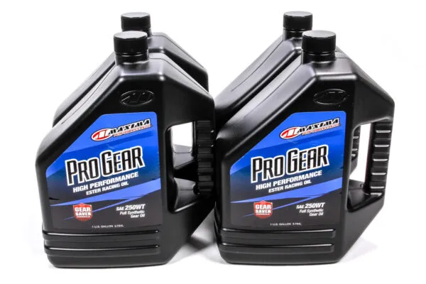 Pro Track Racing Oil MAXIMA RACING OILS 250W Pro Gear Oil Case 4x1 Gallon 49-479128
