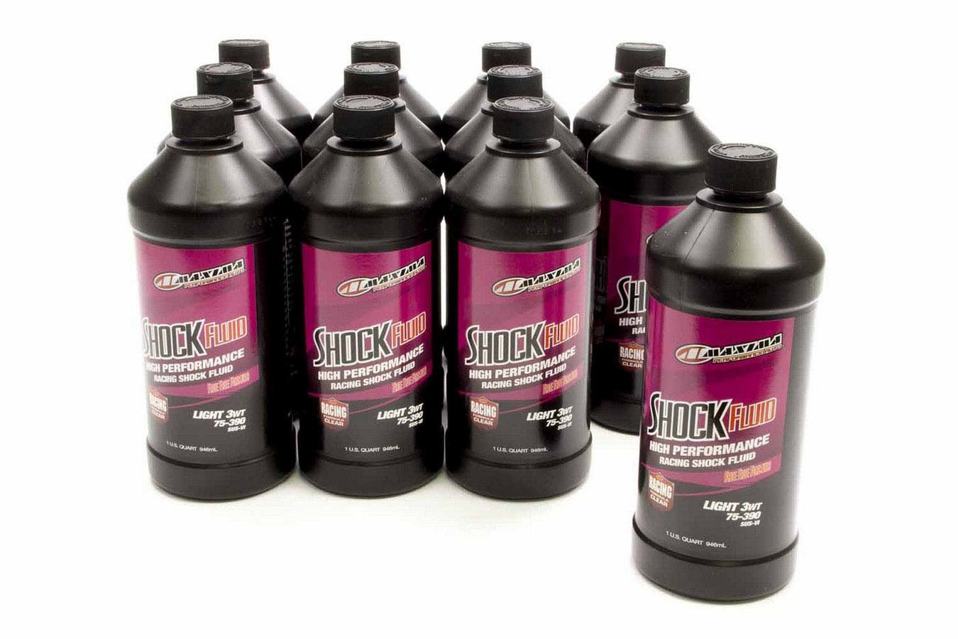 MAXIMA RACING OILS 3w Racing Shock Oil Case 12x32oz 59-58932L