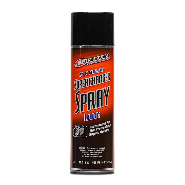 MAXIMA RACING OILS Supercharger Spray Lube Synthetic 14 Ounce Can MAX63920S