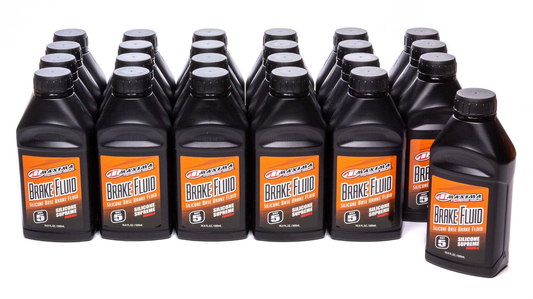 MAXIMA RACING OILS Brake Fluid Dot 5 Case 24 x 16.9oz. Bottle 80-81916