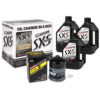 MAXIMA RACING OILS SxS Quick Change Kit 5w 50 Synthetic w/Filter 90-189013
