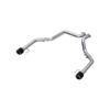 MBRP INC 3in Axle ack Exhaust Dual Rear Exit Stainless S52663CF