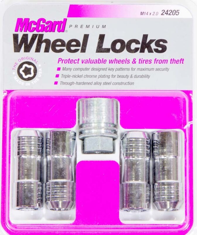 McGard Radius Seat Under Hub Cap Style Wheel Locks (25167) main image 1