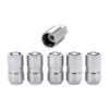 MCGARD Wheel Locks 5Pcs. 18- Jeep JL 14mm x1.5 Chrome 24515