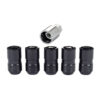 MCGARD Wheel Locks 5Pcs. 18- Jeep JL 14mm x 1.5 Black 24516