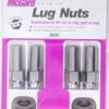 MCGARD LUG NUT 1/2 X-LONG MAG W/ CENTER WASHER (4) 63014