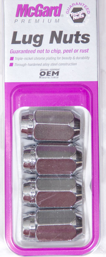 MCGARD LUG NUT 7/16 CONICAL SEAT (4) 64001
