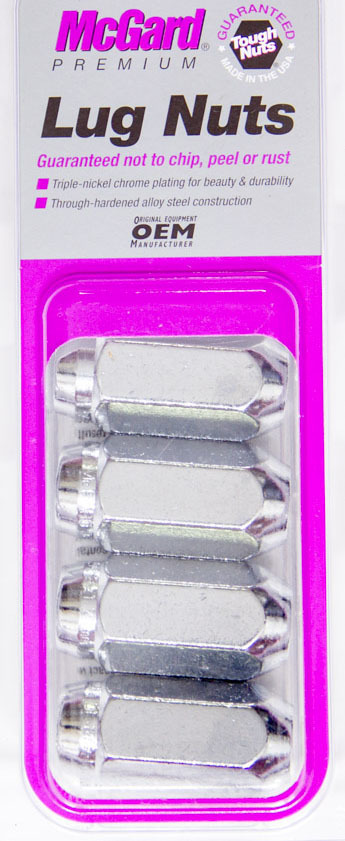 MCGARD LUG NUT 12MM x 1.75 CONICAL SEAT (4) 64019