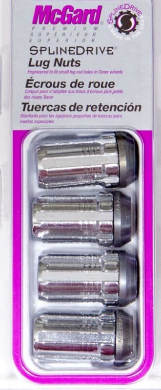 MCGARD Lug Nut 12MMx1.50 4 Pack Splinedrive 65357