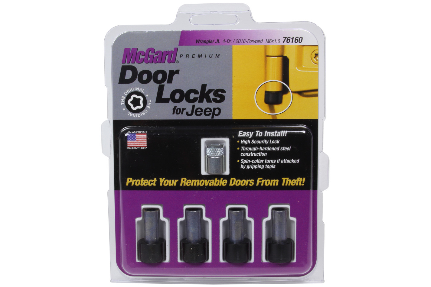 MCGARD Door Locks 4Pcs. 18- Jeep JL 76160