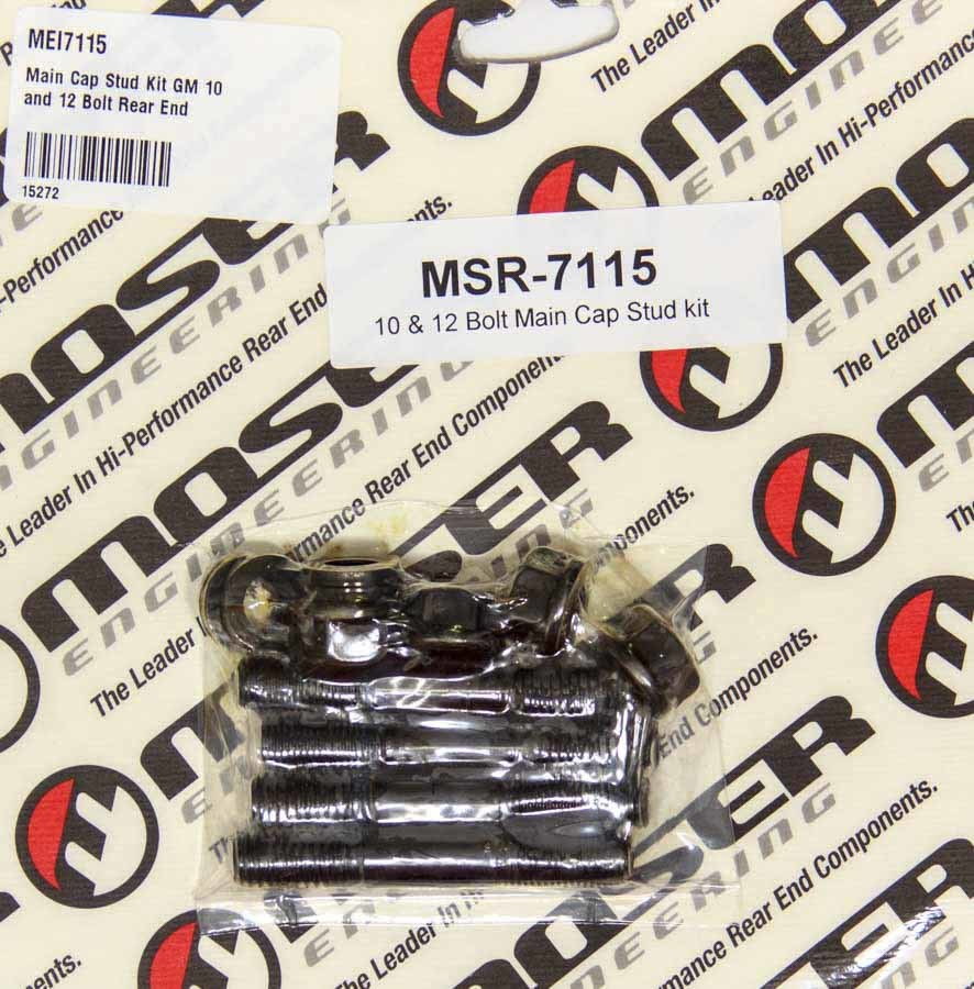 MOSER ENGINEERING Main Cap Stud Kit GM 10 and 12 Bolt Rear End 7115