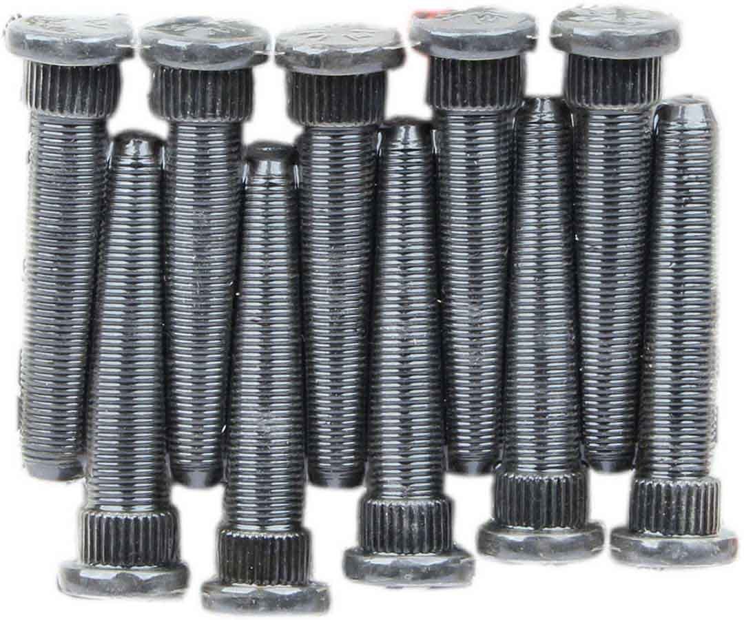 MOSER ENGINEERING Wheel Stud Kit (10) 1/2-20 x 3 w/.625 Knurl 8010