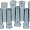 MOSER ENGINEERING 1/2in-20 x 1-3/4in Wheel Studs 10pk .615in Knurl 8368