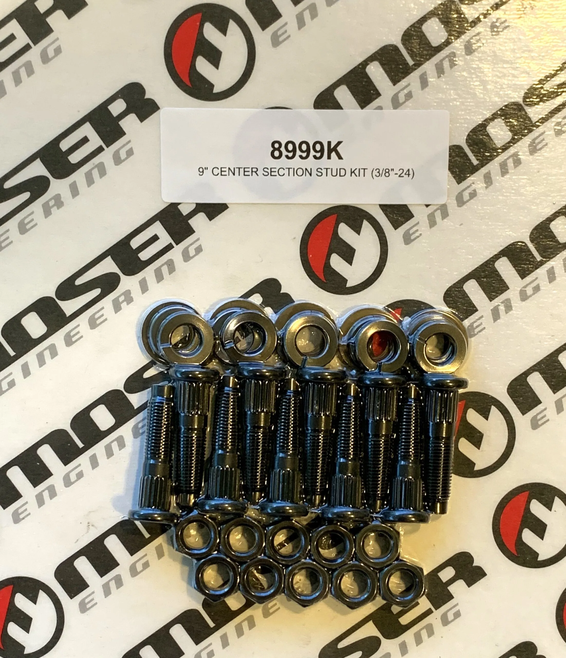 MOSER ENGINEERING 3/8-24 Ford 9in Center Section Stud Kit 8999K