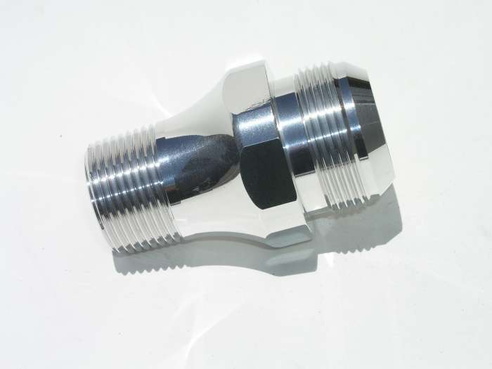 MEZIERE #20an Water Pump Fitting - Polished WP1020U