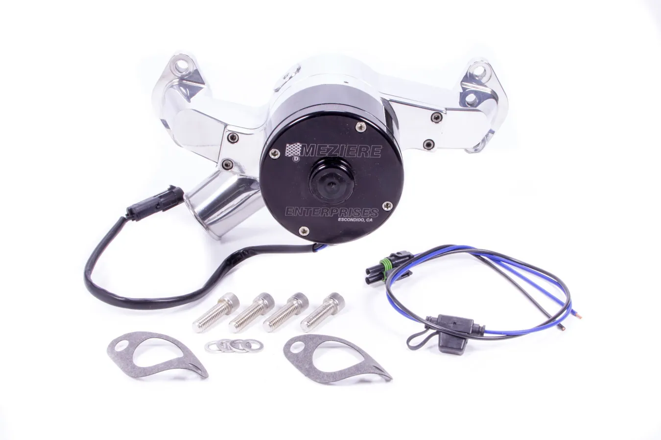 MEZIERE BBC Billet Electric W/P Hi-Flow - Polished WP300UP